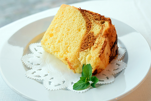 写真:シフォンケーキ